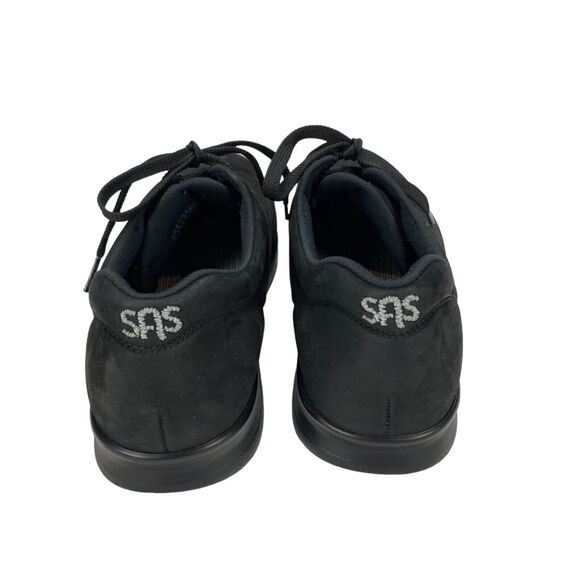 SAS Freetime Walking Sneaker Womens Size 9M Black Leather Upper Lace Up Comfort - Picture 8 of 16